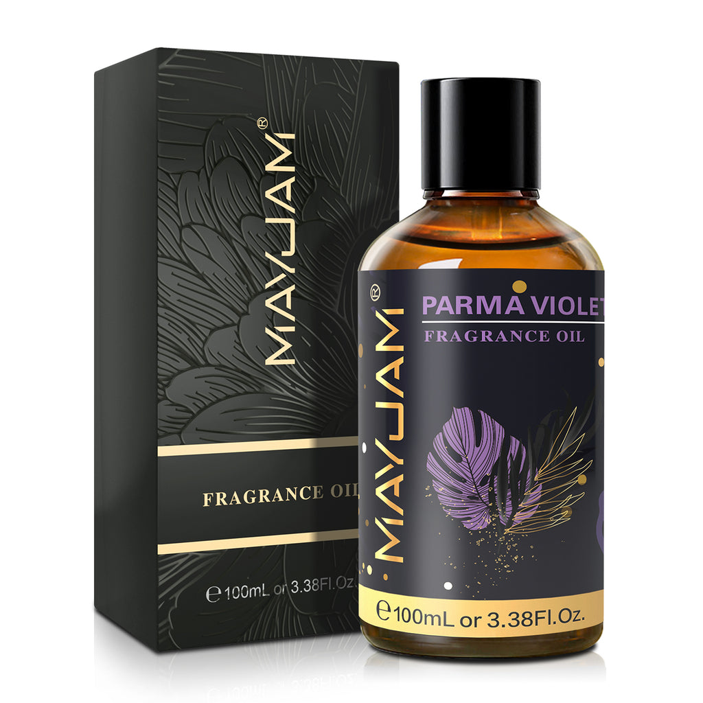 MAYJAM 100ML/3.38FL.OZ Parma Violet Fragrance Oils for Diffusers for Home, Long Lasting Scented Oils for Aromatherapy Diffusers, Skin Care, Bath, Relaxation, DIY Soap Candle Making