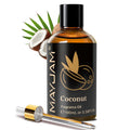 MAYJAM Coconut Scented Oil 100ml - Fragrance Oil for Candle Making, Soap Making, Diffuser Oil