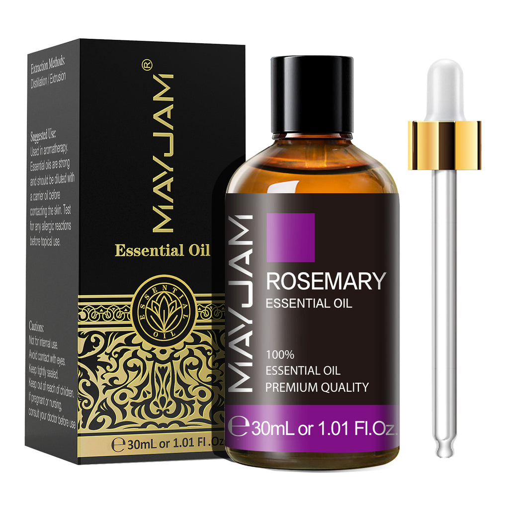 MAYJAM Rosemary Essential Oil for Anxiety, Mood, Energy, Immunity, Sleep, 30ML