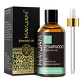 MAYJAM 100ML Cedarwood Essential Oils Great for Aromatherapy Diffuser and DIY Soap Making, Hair & Skin Care, Massage, Yoga, Relaxation