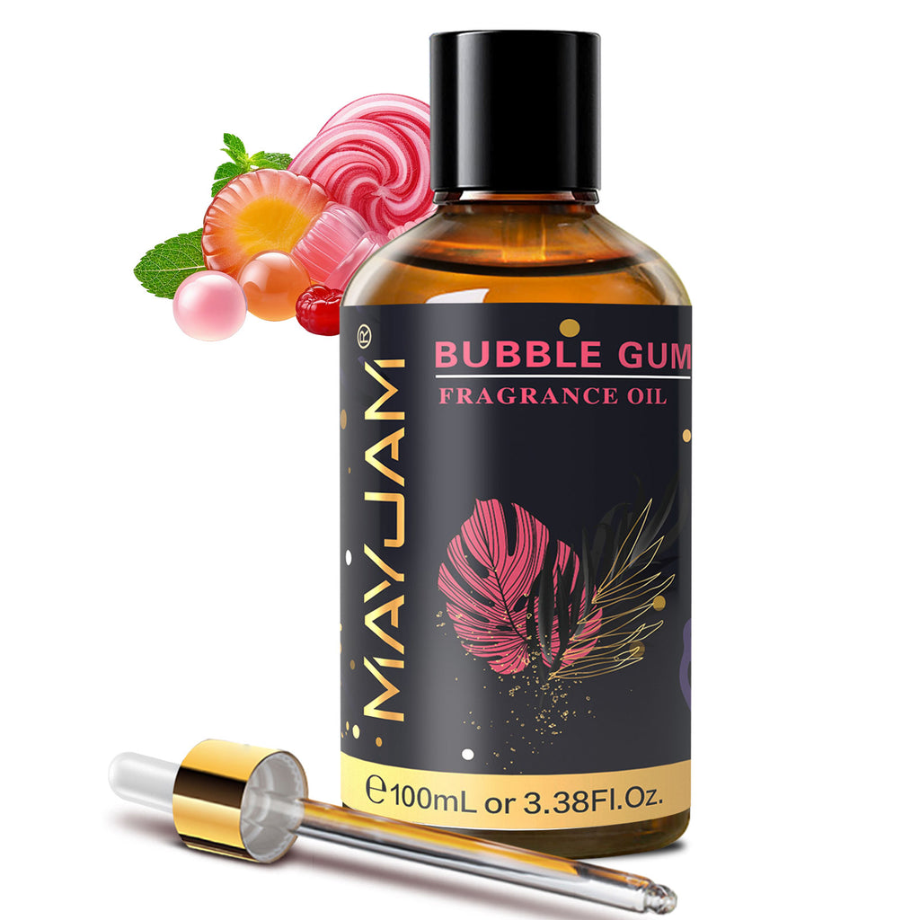 MAYJAM 100ML/3.38FL.OZ Bubble Gum Fragrance Oil for Diffuser, Candles, Soaps, Lotions, Perfume