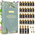 MAYJAM 28pcs Essential Oils Gift Set, Lavender, Jasmine, Organic Aromatherapy Essential Oils for Diffusers for Diffuser for Skin & Hair Care Relaxation, Humidifier