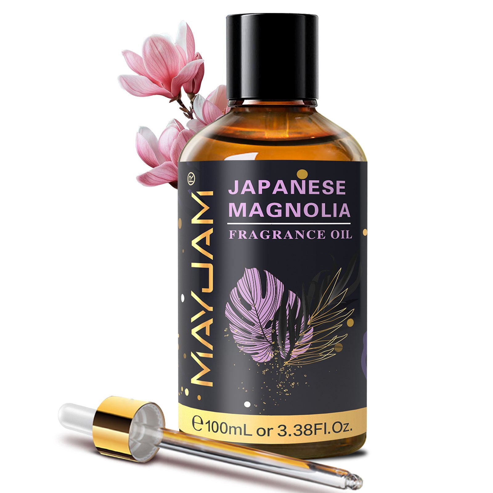 MAYJAM 100ML Japanese Magnolia Fragrance Oil for Diffuser, Candles, Soaps, Lotions, Perfume