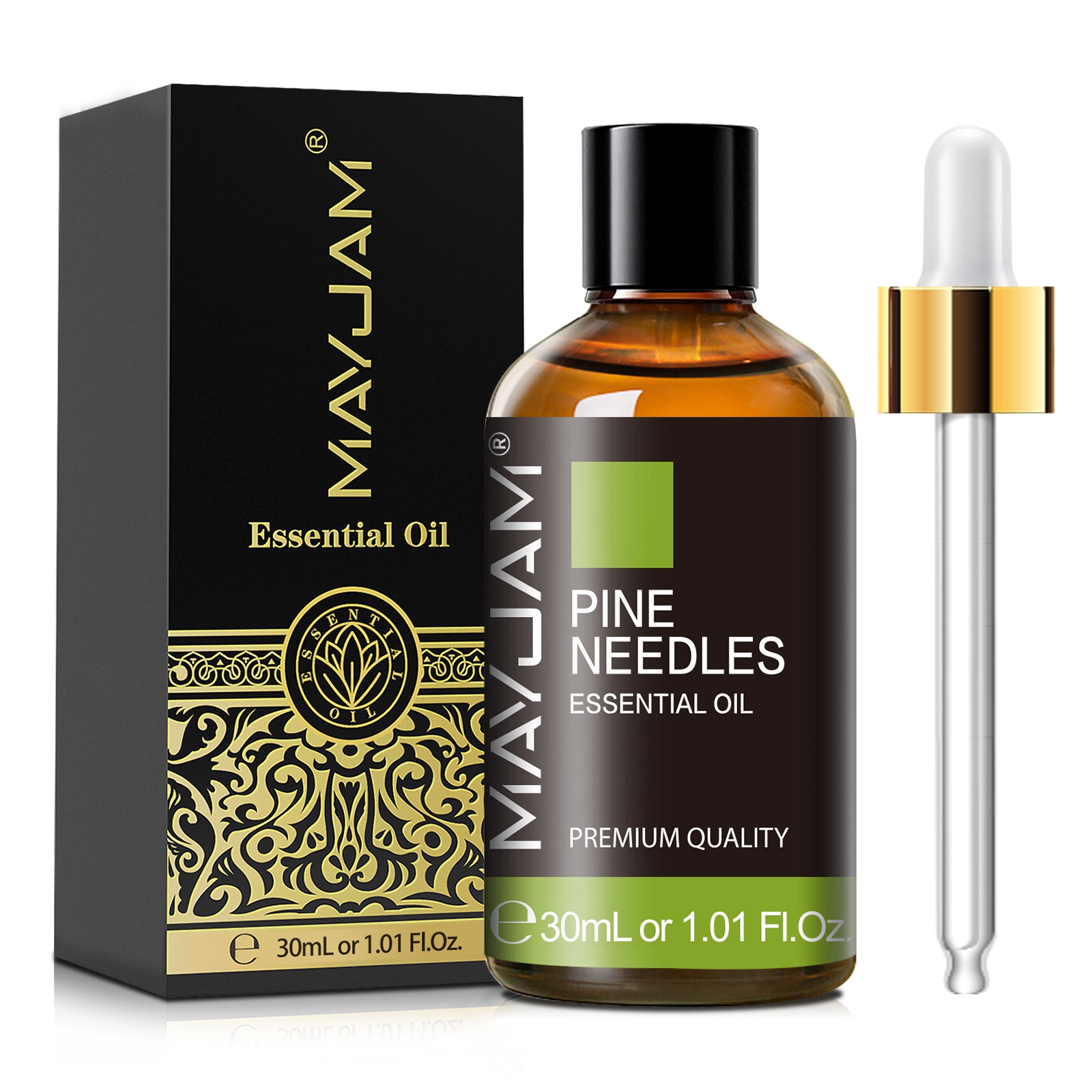 MAYJAM 100% Pure Essential Oil, Pine Needles, 30mL