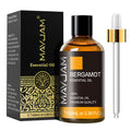 MAYJAM Bergamot Essential Oil - 100% Pure Bergamot Essential Oil for Skin - Bergamot Oil for Hair, Soap Making, DIY (3.38 Fl Oz)