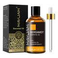 MAYJAM 30mL Premium Pure Bergamot Essential Oil, Large Volume for Diffusers Soap Candle Making, Ideal for Home Office Car Yoga Use