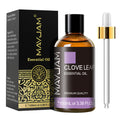 MAYJAM 100ML Clove Essential Oils for Skin Care, Spa Massage, Hair Growth, Aromatherapy Diffuser, DIY Candle and Soap Making, Huge 3.38FL.OZ Bottle