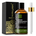 MAYJAM 3.38 Fl Oz Indian Sandalwood Essential Oil 100% Pure and Natural,  Premium Grade Essential Oil for Diffuser and Aromatherapy