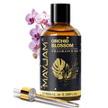 MAYJAM Fragrance Oil, Perfume Oil 100ml, Candle Scents for Candle Making, Freshie Scents, Soap Making Supplies, Diffuser Oil Scents - Orchid Blossom Scent