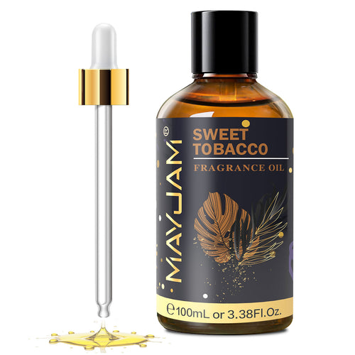Fragrance Oil, Premium Sweet Tobacco Fragrance Oil, for Humidifier, DIY Candle & Soap Making Scent, Aromatherapy Diffuser Oils Set (100ML)