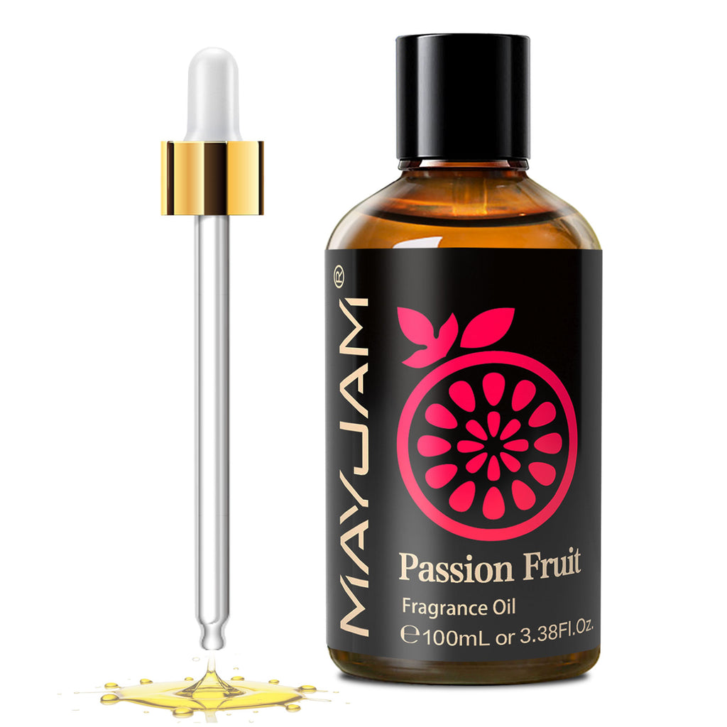 MAYJAM Passion Fruit Fragrances Oils 3.38 fl. oz, Essential Oil Air Freshener for Home, Office, Gym, and Room Diffuser