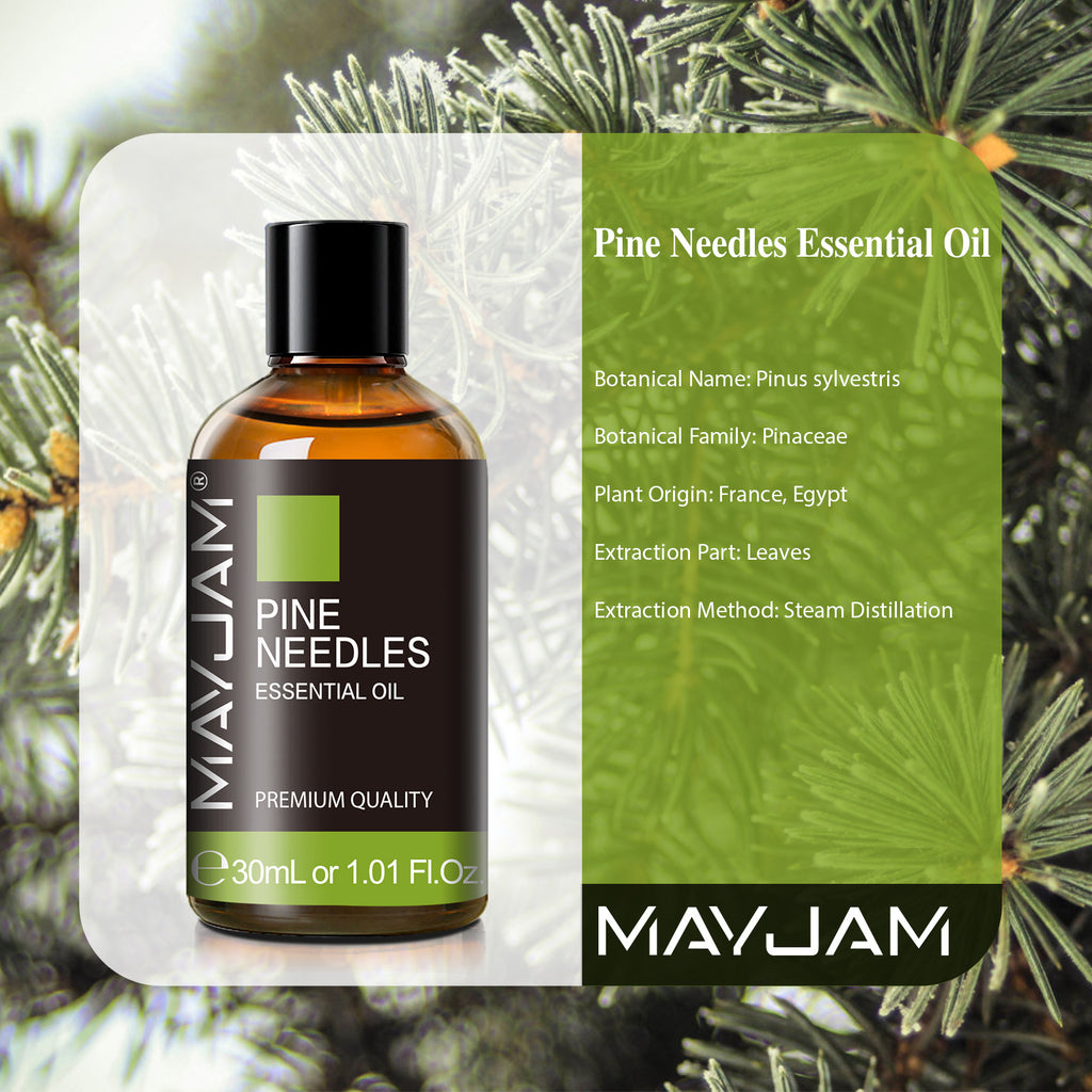 MAYJAM 100% Pure Essential Oil, Pine Needles, 30mL