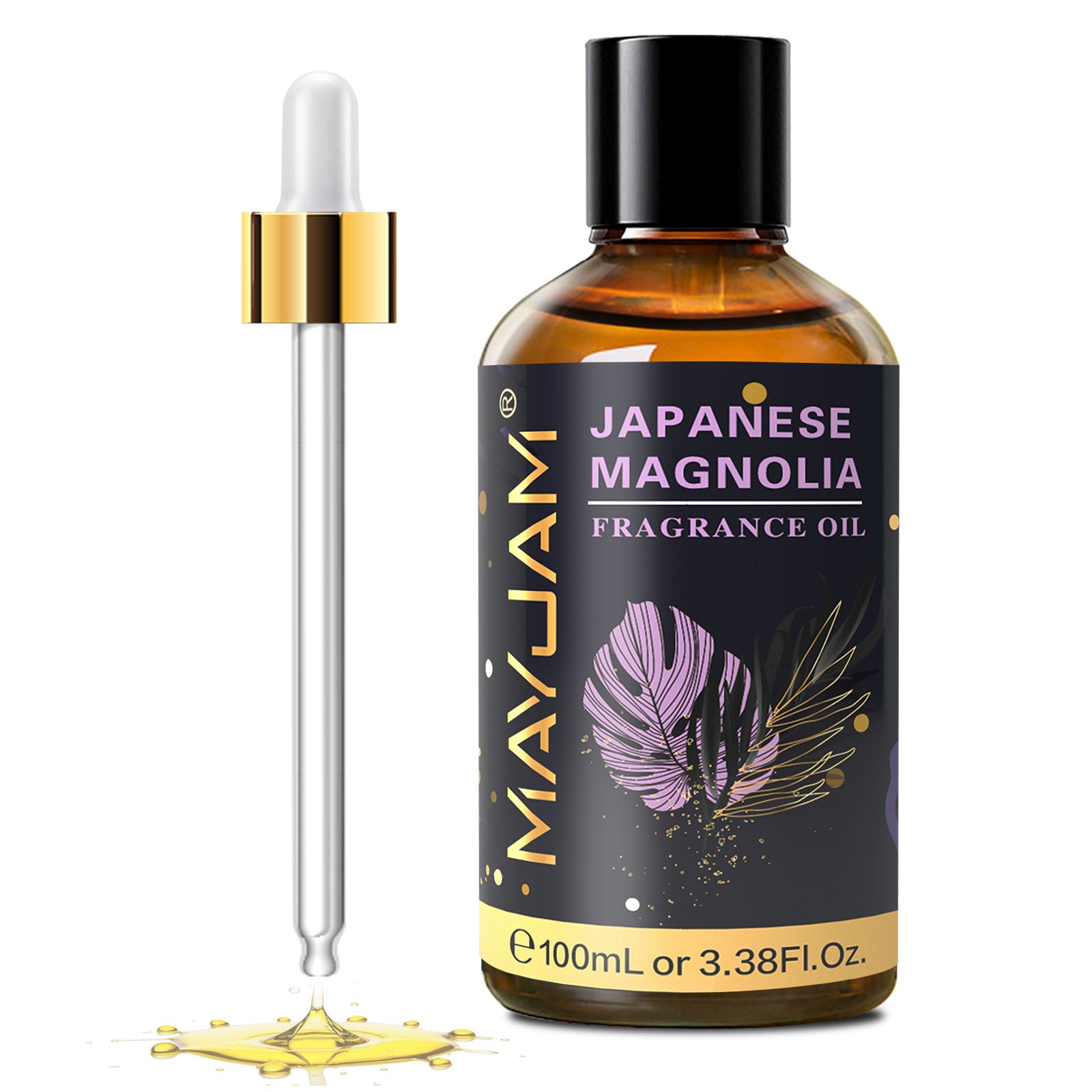 MAYJAM 100ML Japanese Magnolia Fragrance Oil for Diffuser, Candles, Soaps, Lotions, Perfume