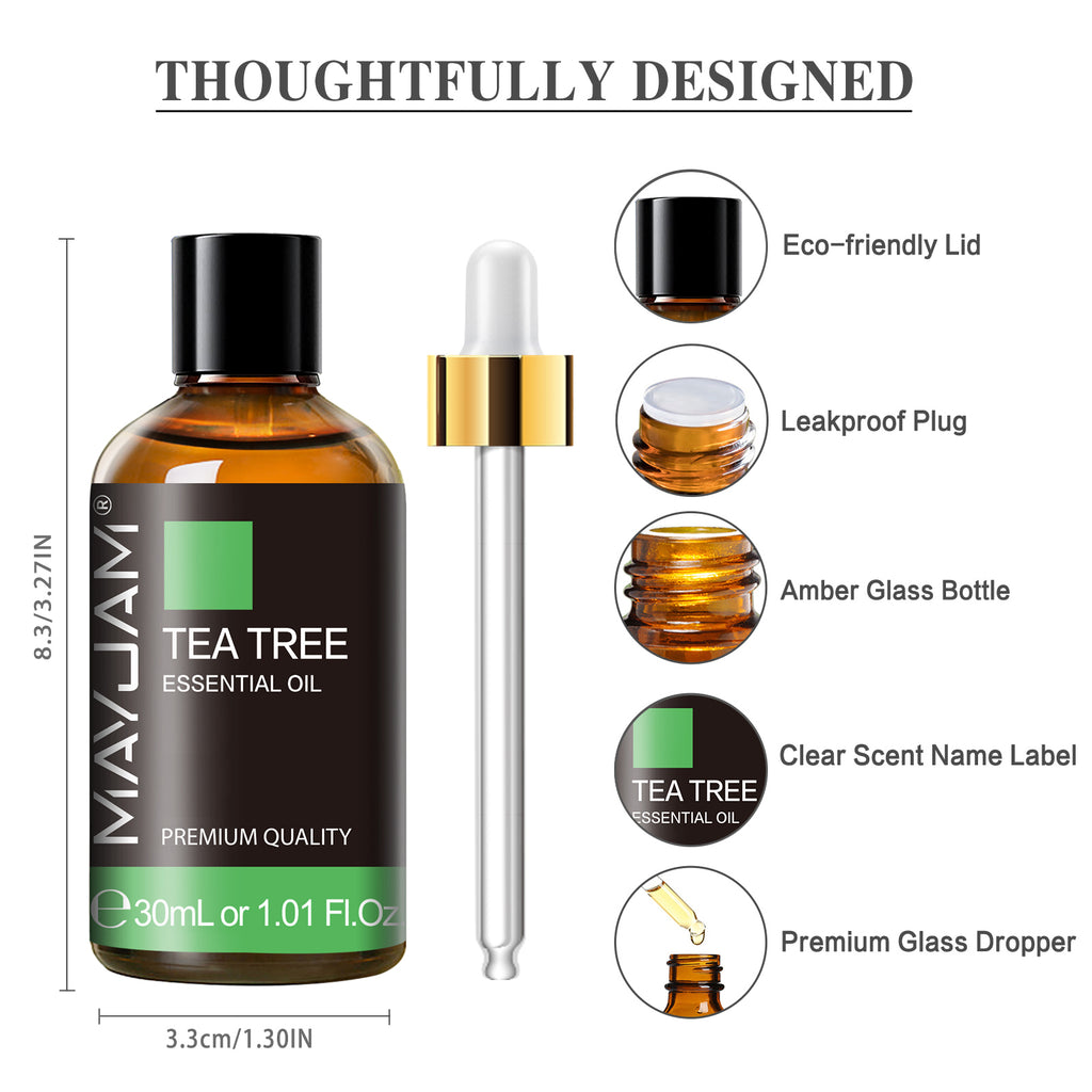 MAYJAM Tea Tree Essential Oil for Diffuser