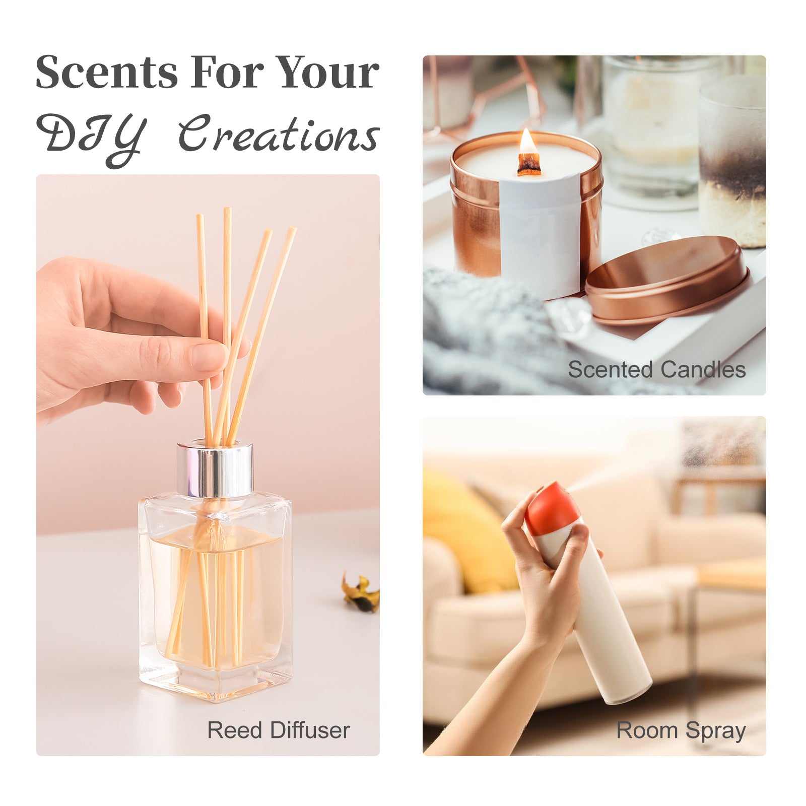 MAYJAM 100ML/3.38FL.OZ Honeysuckle Fragrance Oil for Diffuser, Candles, Soaps, Lotions