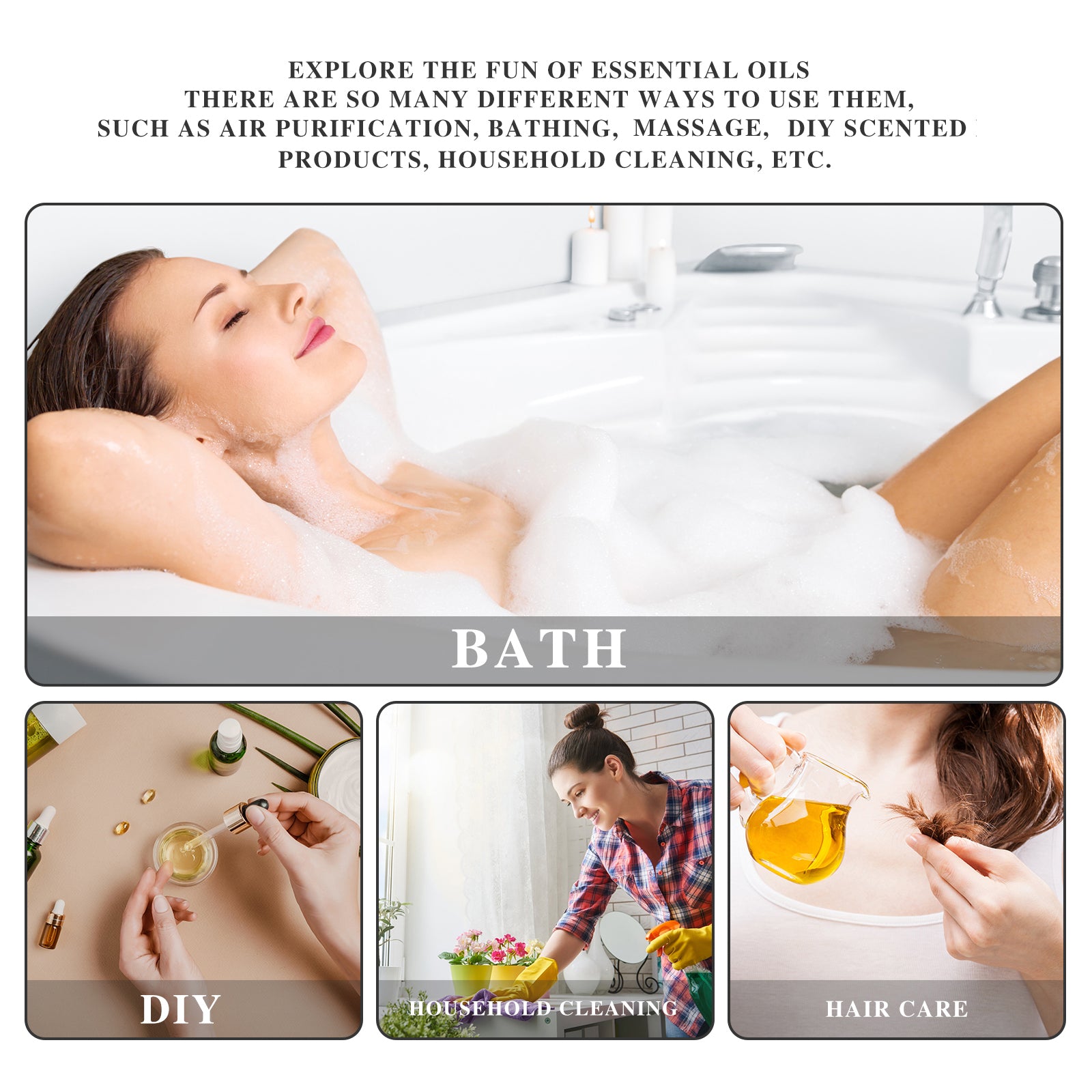 3.38 Fl Oz Eucalyptus Essential Oil with Glass Dropper, Natural Eucalyptus Oil Premium Grade Essential Oils for Diffuser, Aromatherapy, Soap and Candle Making