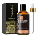 MAYJAM Cinnamon Essential Oil for Diffuser and Aromatherapy, Skin Massage, Candle and Soap Making, 100ml