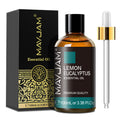 MAYJAM Lemon Eucalyptus Essential Oil for Diffuser and Aromatherapy, Skin Massage, Candle and Soap Making, 100ml