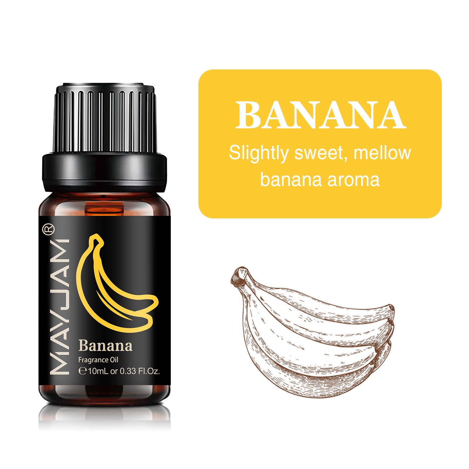 MAYJAM Fruity Fragrance Oil Set for Candle Making and Diffuser (8x10ML)