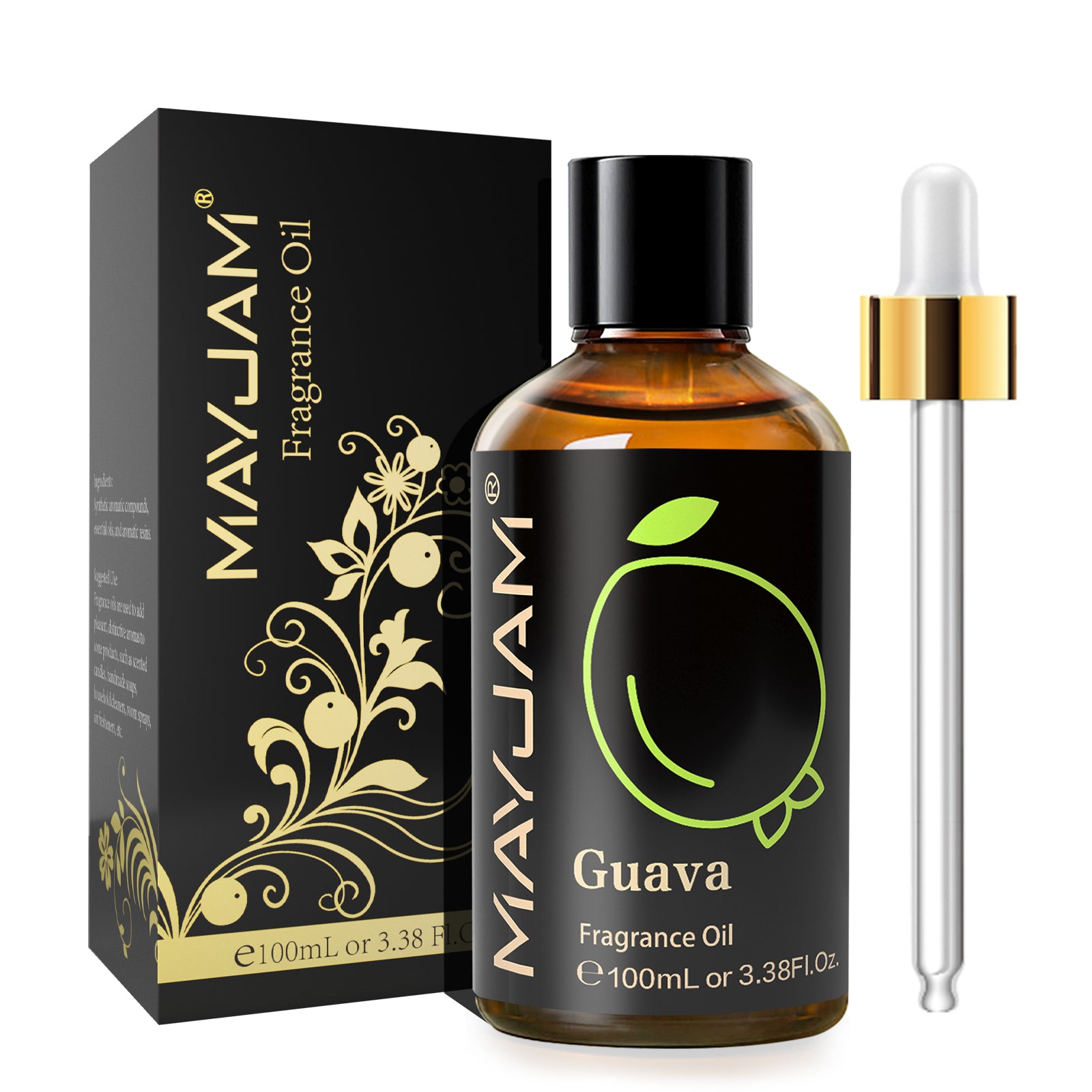 MAYJAM Fragrance Essential Oils Guava Scent, Aromatherapy Oils for Diffusers, Home Care, Humidifier Laundry, Candle Making 100ML